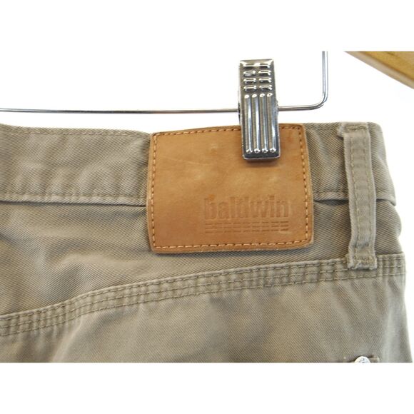EUC Baldwin Denim 'The Henley' 5-Pocket Pants | 30W, Tan, Classic Slim - Picture 6 of 6